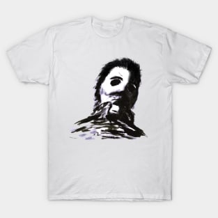 Michael Myers paint and brush T-Shirt